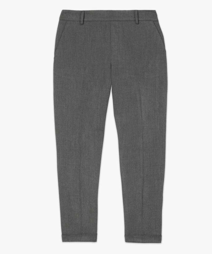 Pantalon coupe carotte dos