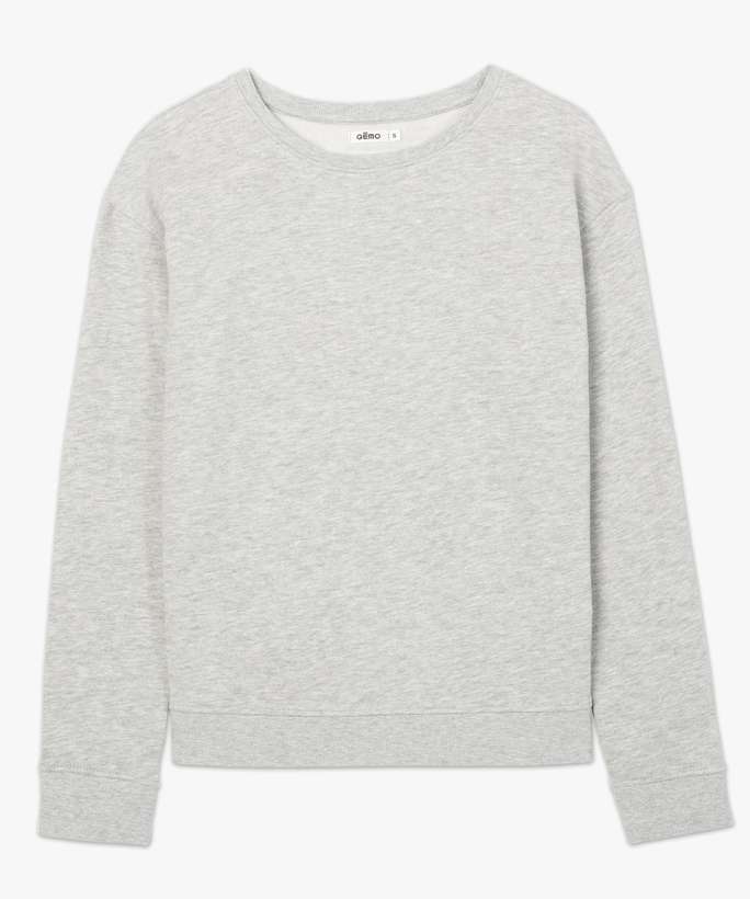 Sweat en maille légère dos