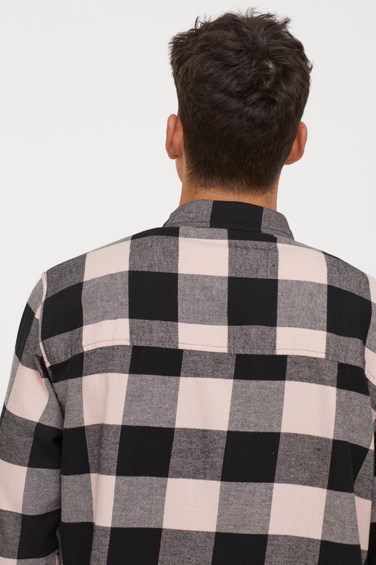 chemise flanelle dos