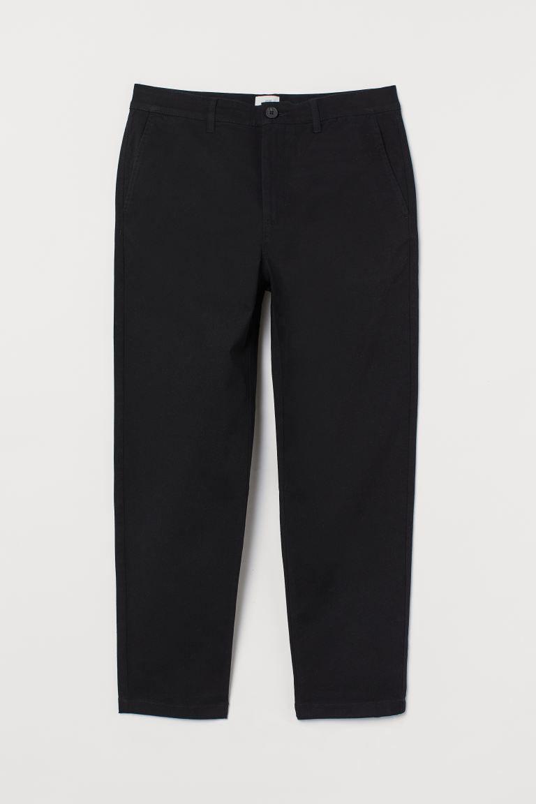 pantalon cropped slim dos